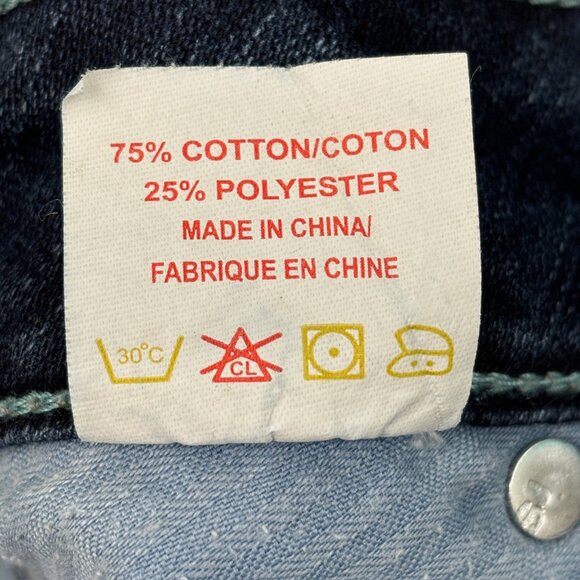 Silver Jeans Aiko Bootcut Women's size 30 Dark Wash Blue Denim Jeans   Great Con - Picture 4 of 5